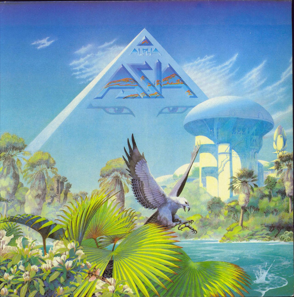 Asia Alpha UK vinyl LP album (LP record) GEF25508