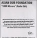 Asian Dub Foundation One Thousand Mirrors UK Promo CD-R acetate CD-R ACETATE