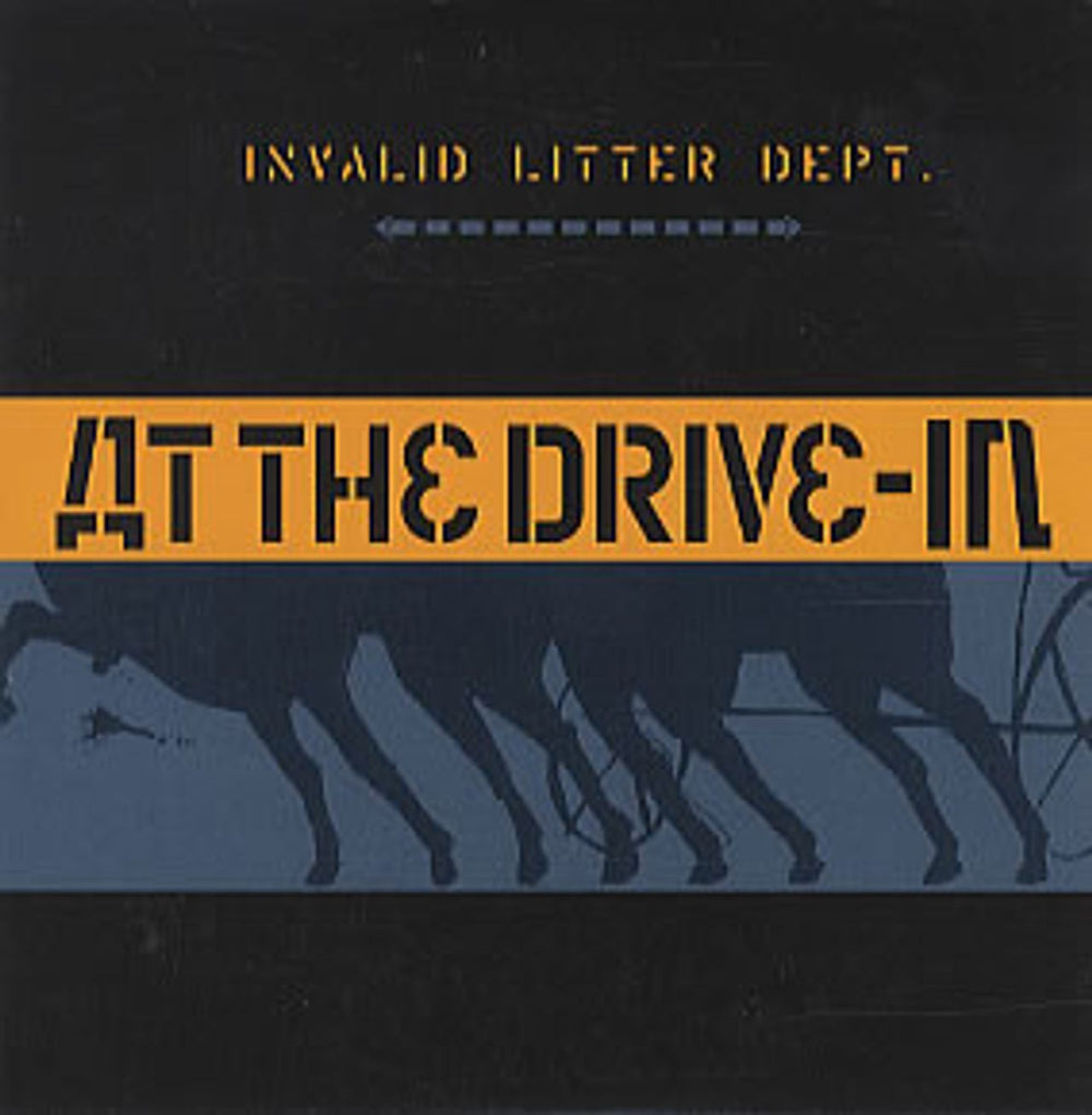 At The Drive-In Invalid Litter Dept UK Promo CD single (CD5 / 5") VUSCDJX193