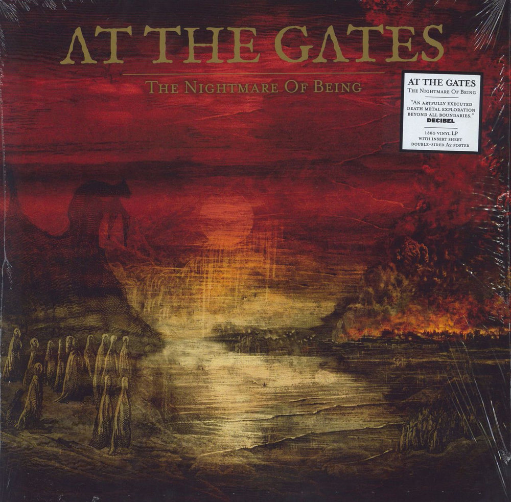 At The Gates The Nightmare Of Being - 180 Gram - Shrink UK vinyl LP album (LP record) 19439877131