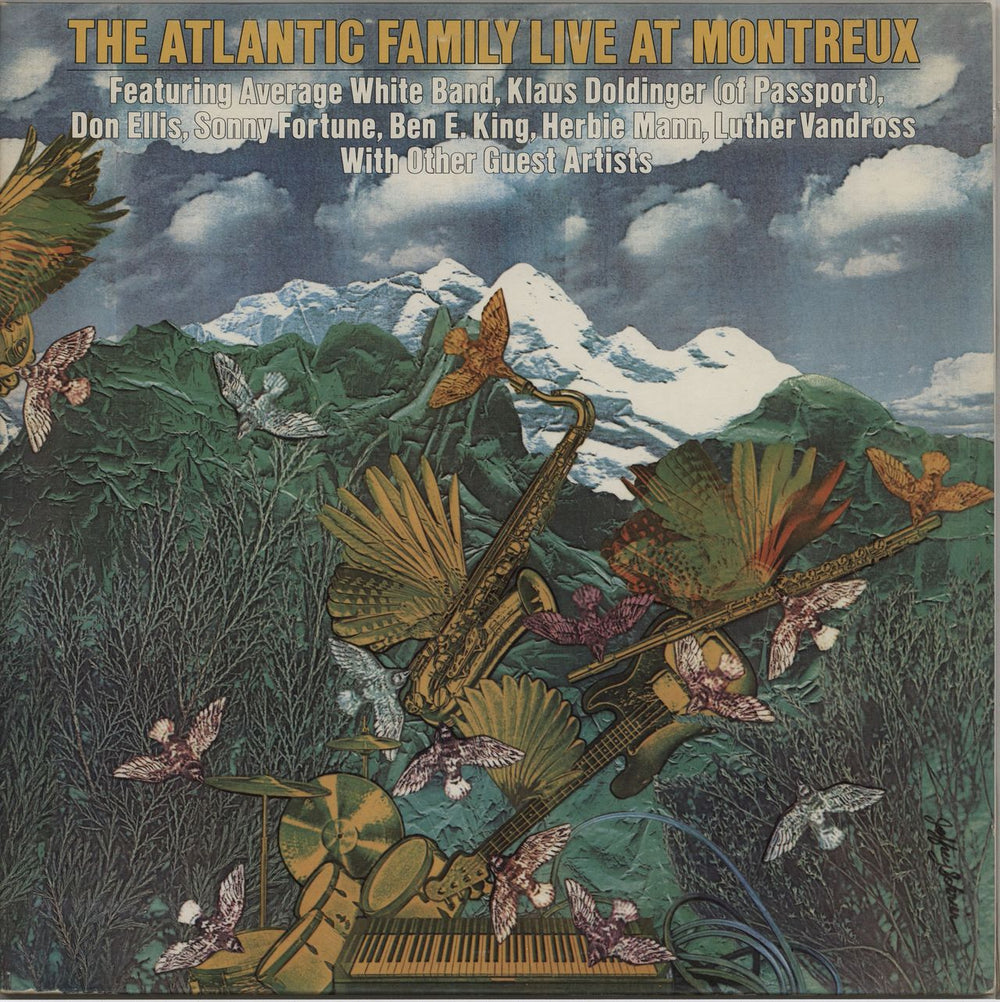 Atlantic Records Live At Montreux UK 2-LP vinyl record set (Double LP Album) K60136