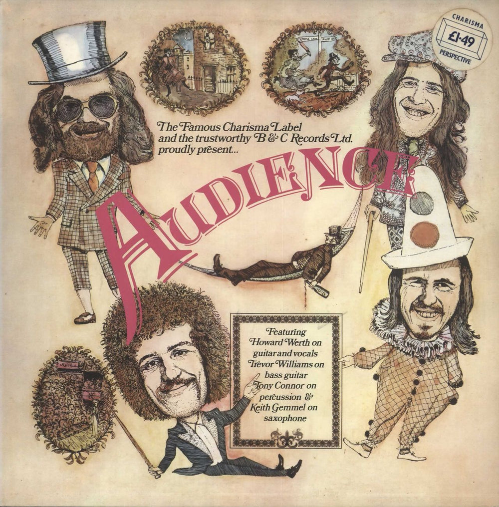 Audience You Can't Beat 'Em UK vinyl LP album (LP record) CS7