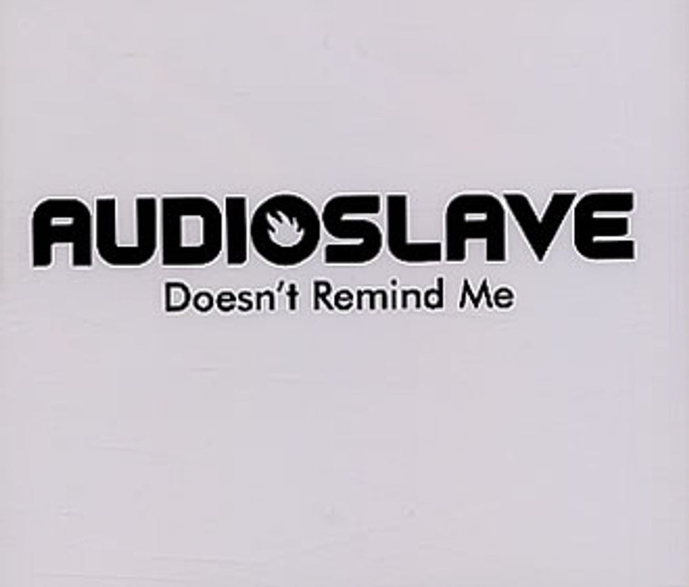 Audioslave Doesn't Remind Me UK Promo CD single (CD5 / 5") SLAVE3