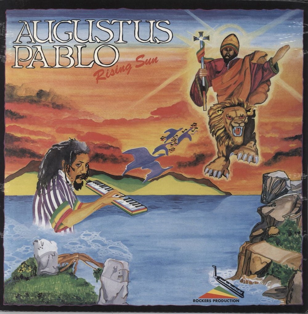 Augustus Pablo Rising Son UK vinyl LP album (LP record) GREL90