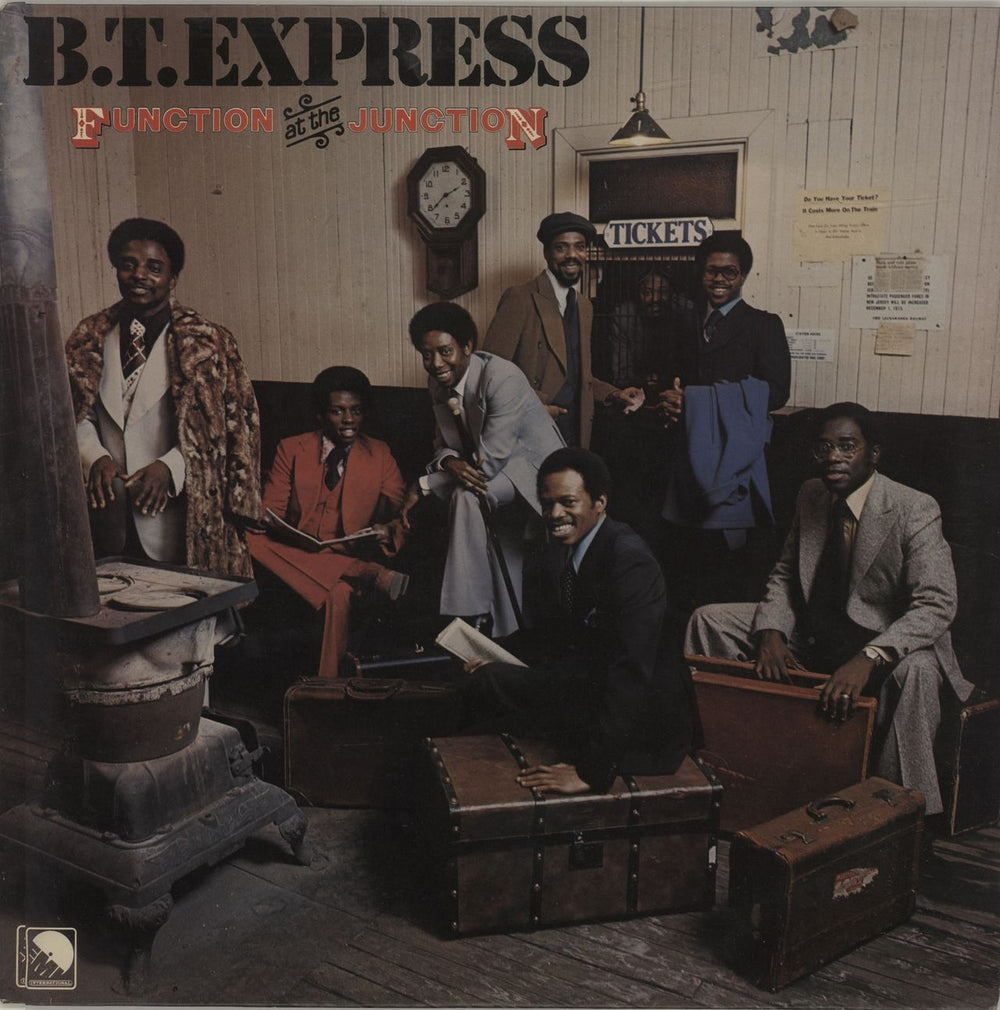 B.T. Express Function At The Junction - Test Pressing UK vinyl LP album (LP record) INS3009