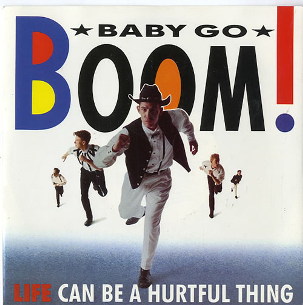 Baby Go Boom Life Can Be A Hurtful Thing - 1986 Remix UK 7" vinyl single (7 inch record / 45) IS248