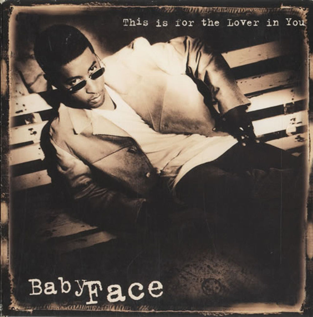 Babyface This Is For The Lover In You US Promo CD single (CD5 / 5") ESK8668