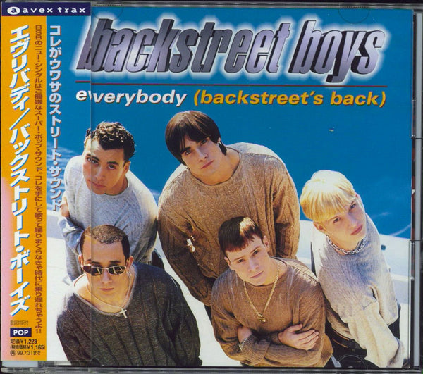 Backstreet Boys Everybody Japanese Promo CD single