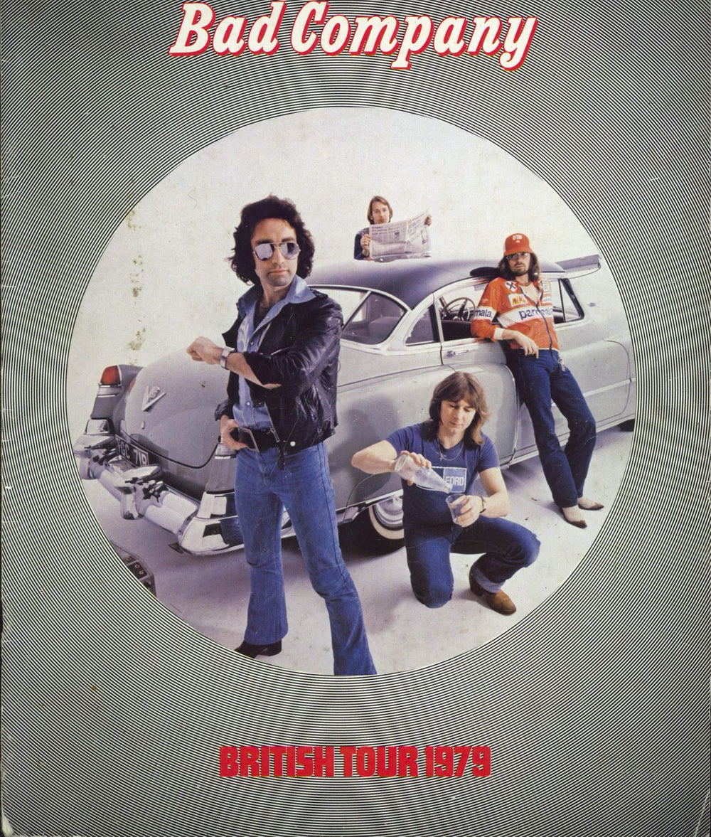 Bad Company British Tour 1979 + Ticket Stub UK tour programme TOUR PROGRAMME