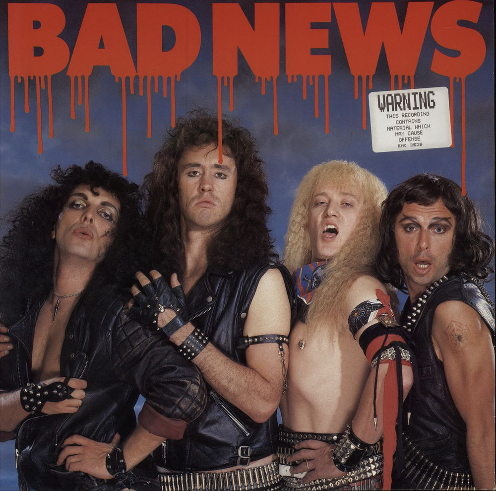 Bad News Bad News - Promo stickered - EX UK vinyl LP album (LP record) EMC3535