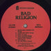 Bad Religion How Could Hell Be Any Worse? US vinyl LP album (LP record) BDRLPHO820117