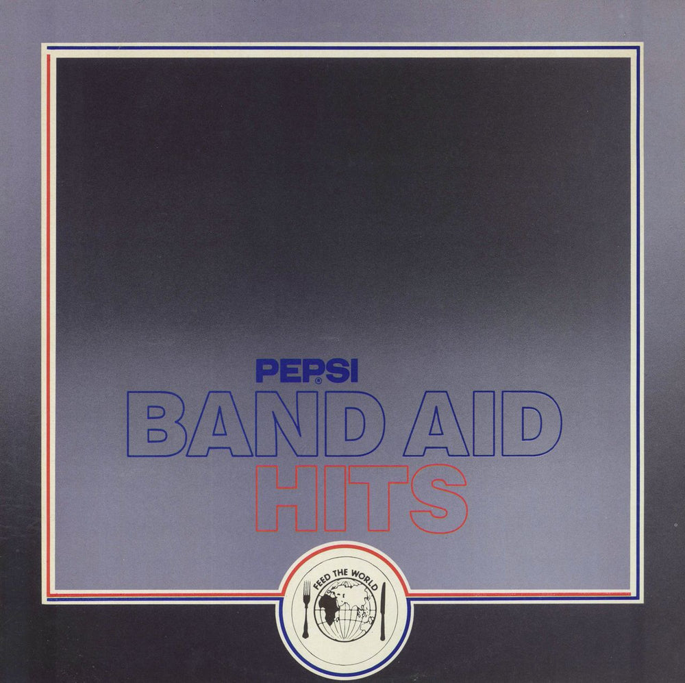 Band Aid Pepsi Band Aid Hits UK vinyl LP album (LP record) PBR0079