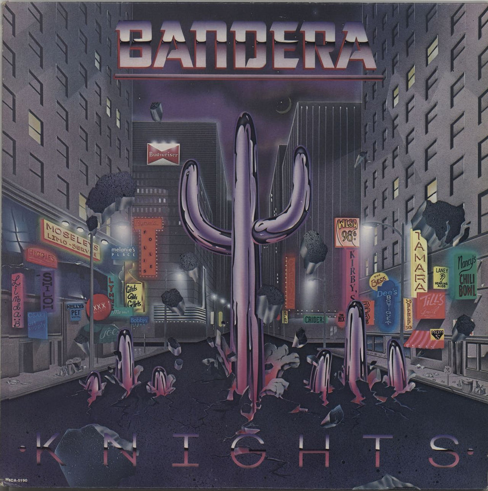 Bandera Knights US vinyl LP album (LP record) MCA-5190