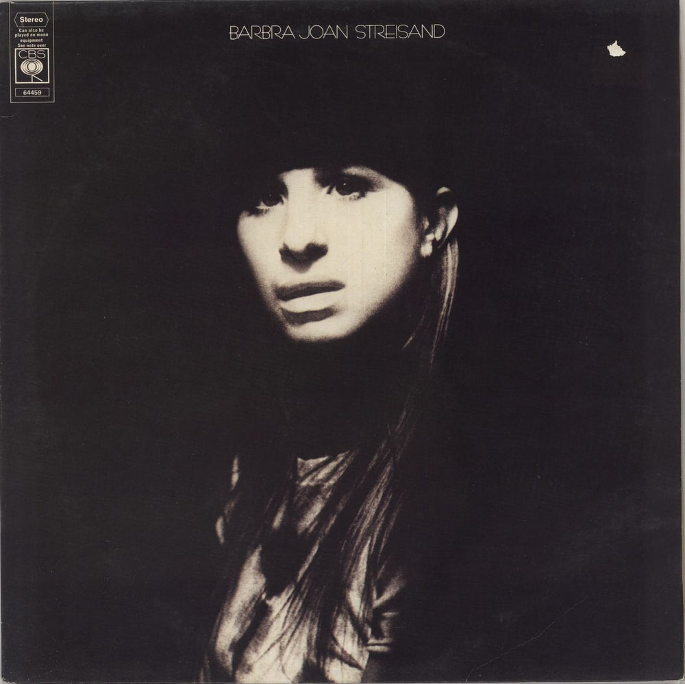 Barbra Streisand Barbra Joan Streisand UK vinyl LP album (LP record) 64459