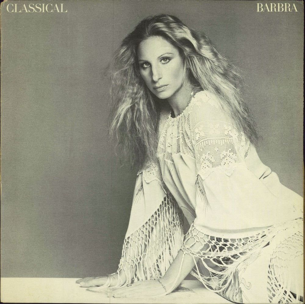 Barbra Streisand Classical Barbra UK vinyl LP album (LP record) CBS73484