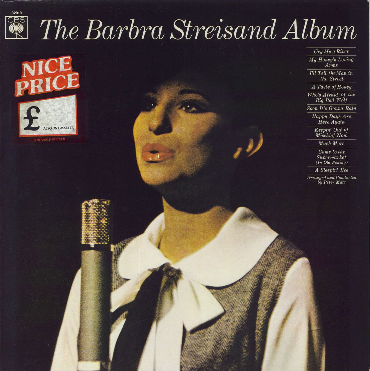 Barbra Streisand The Barbra Streisand Album UK Vinyl LP — RareVinyl.com