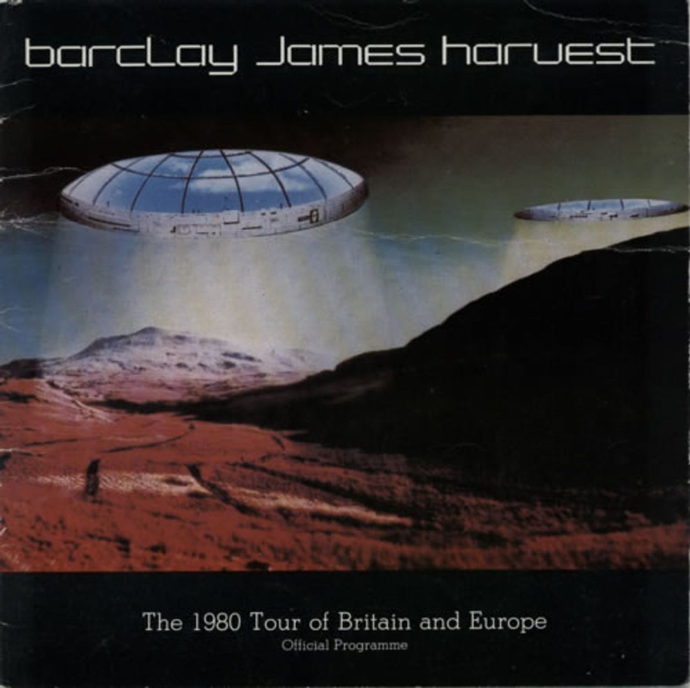 Barclay James Harvest Eyes Of The Universe UK tour programme TOUR PROGRAMME