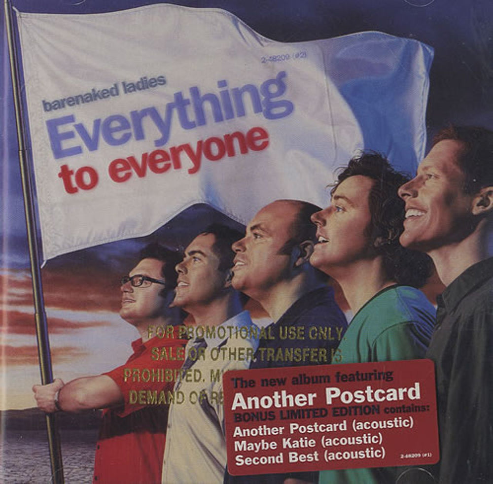 Barenaked Ladies Everything To Everyone US Promo CD album (CDLP) 48209-2