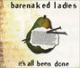 Barenaked Ladies It's All Been Done German Promo CD single (CD5 / 5") PR01309