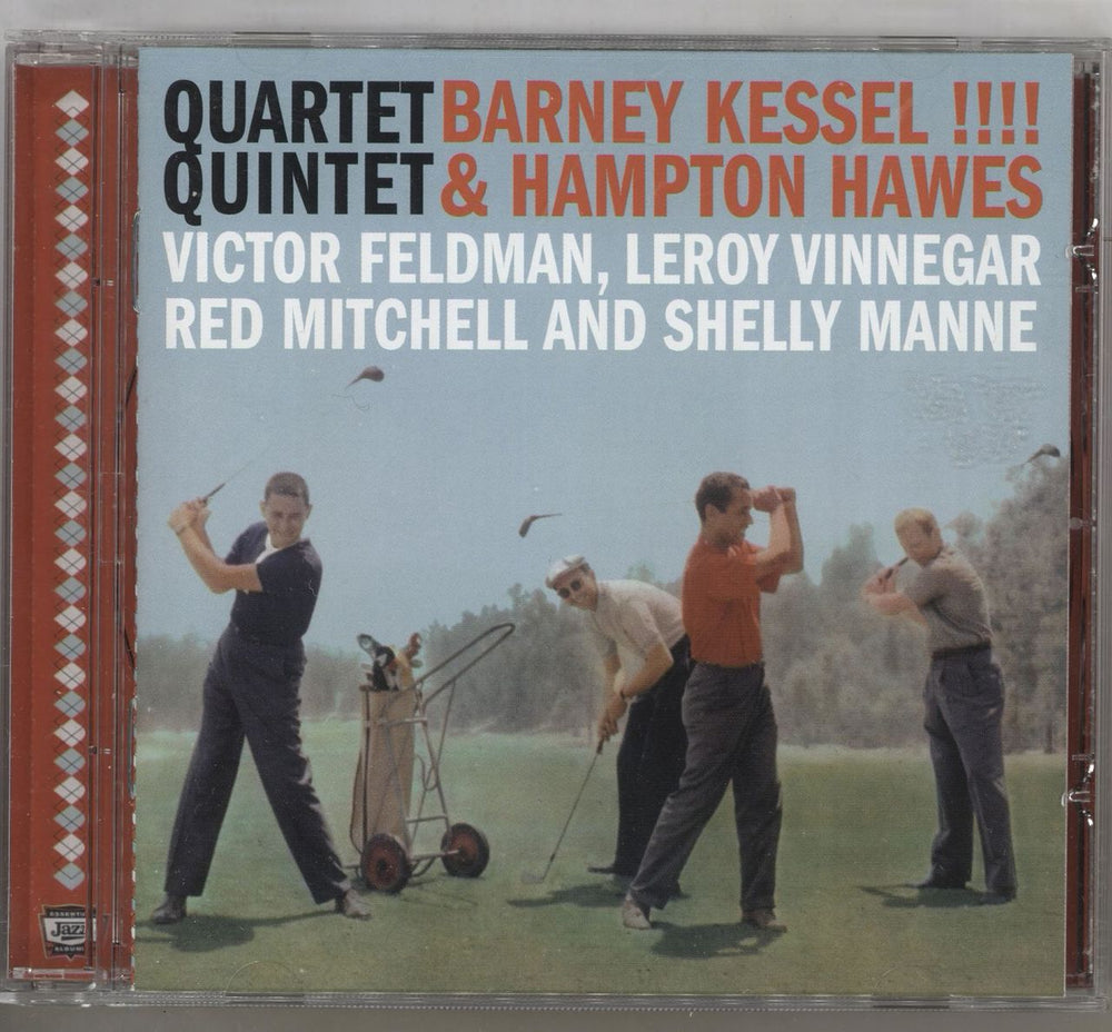 Barney Kessel Quartet Quintet UK CD album (CDLP) EJA045