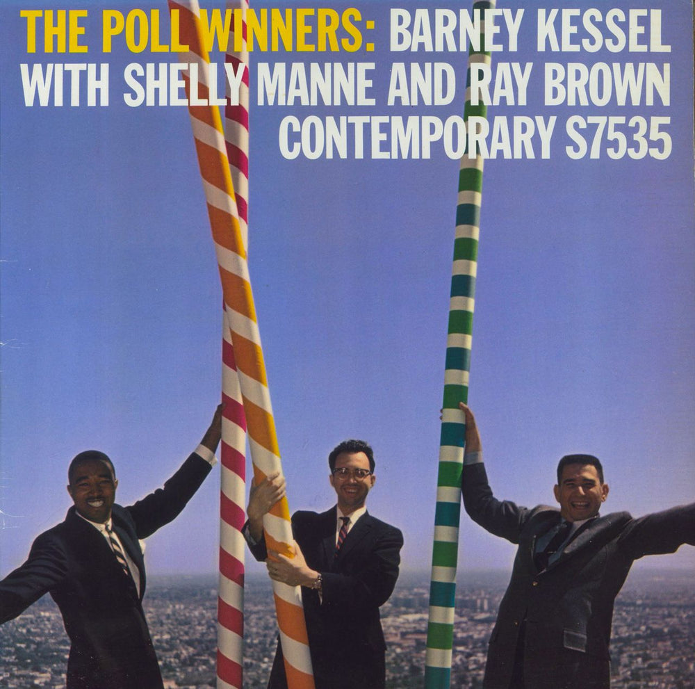 Barney Kessel The Poll Winners US vinyl LP album (LP record) OJC-156