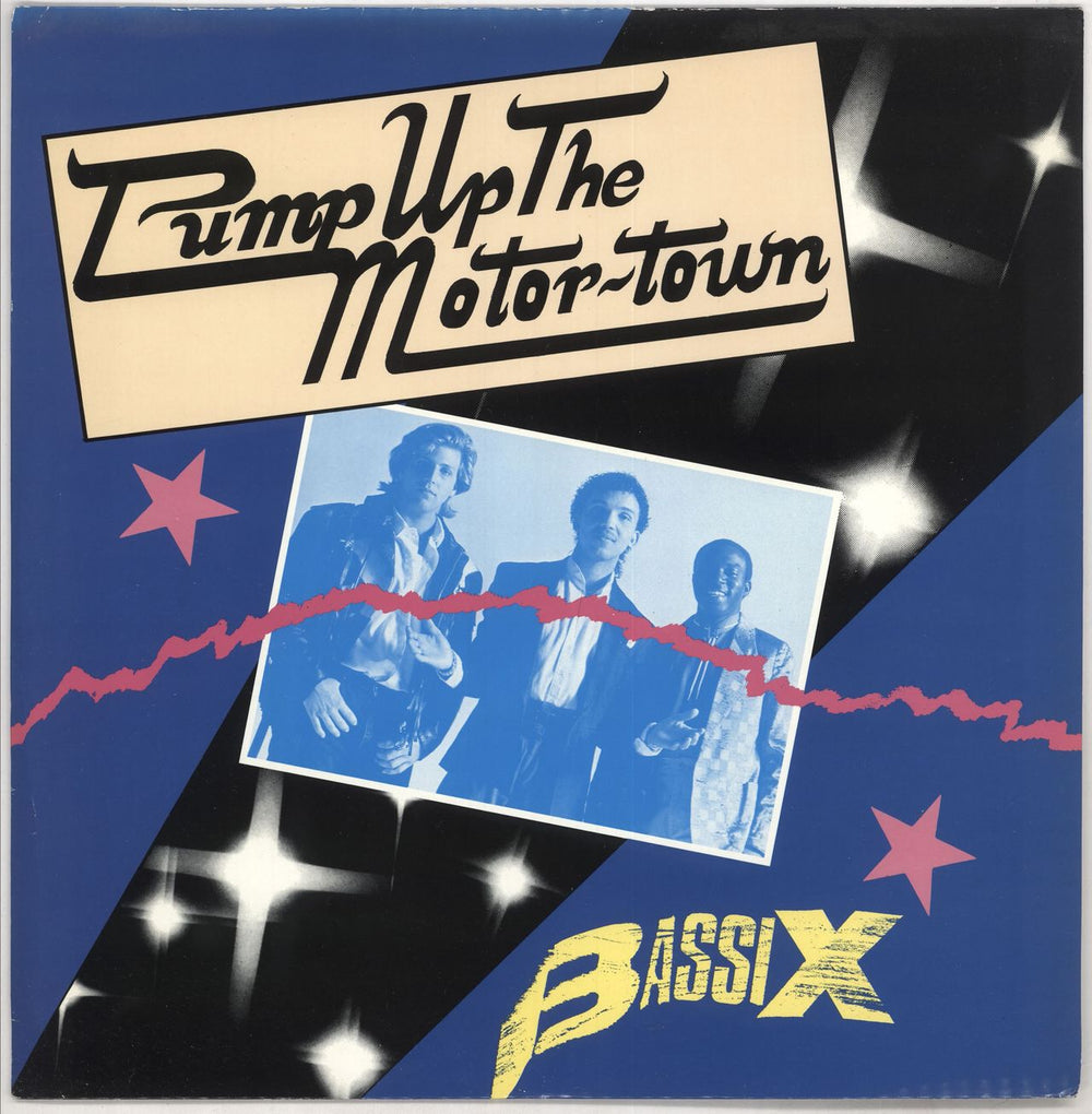 Bassix Pump Up The Motortown UK 12" vinyl single (12 inch record / Maxi-single) SDY2