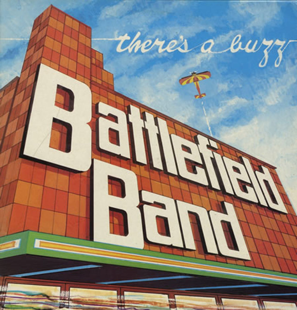 Battlefield Band There's A Buzz UK vinyl LP album (LP record) TP010