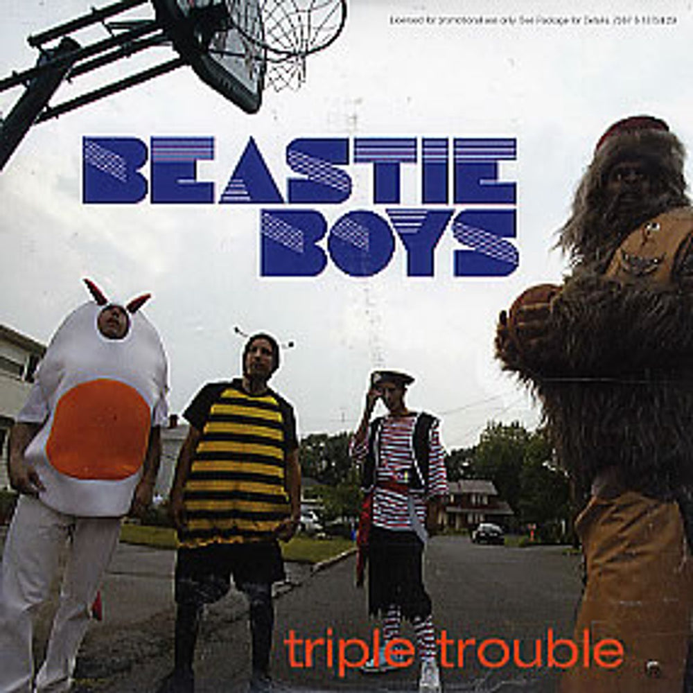 Beastie Boys Triple Trouble European CD single (CD5 / 5") 708761875829