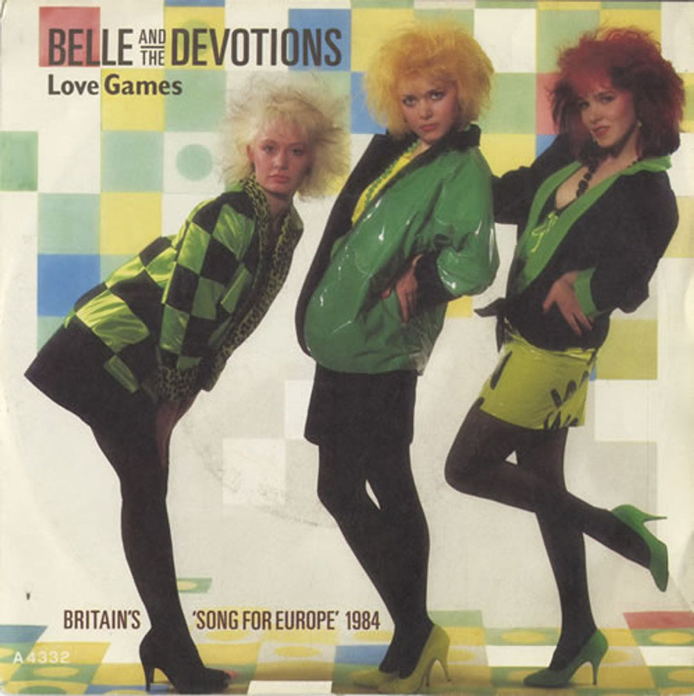 Belle & The Devotions Love Games UK 7" vinyl single (7 inch record / 45) A4332