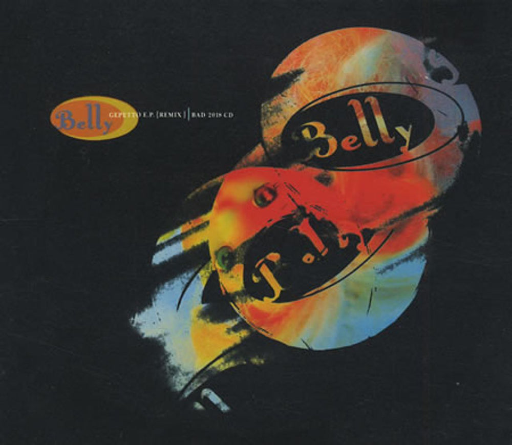 Belly Gepetto EP - Fold-out Digipak UK CD single (CD5 / 5") BAD2018CD
