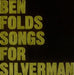 Ben Folds Songs For Silverman US 2-disc CD/DVD set EK87104