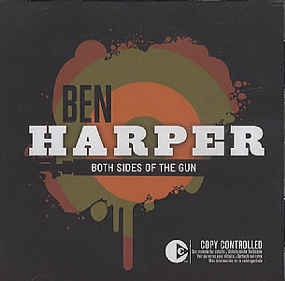 Ben Harper Both Sides Of The Gun US Promo 2 CD album set (Double CD) 56181-2
