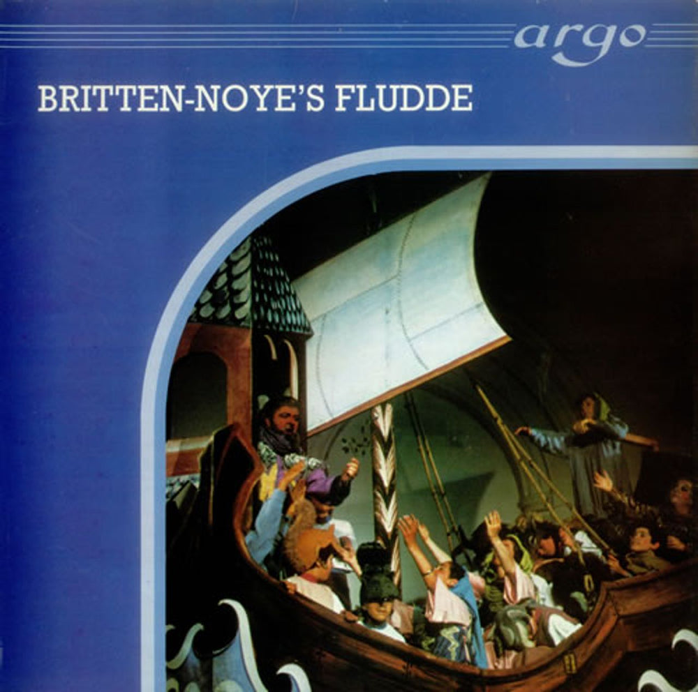 Benjamin Britten Noye's Fludde UK vinyl LP album (LP record) ZK1