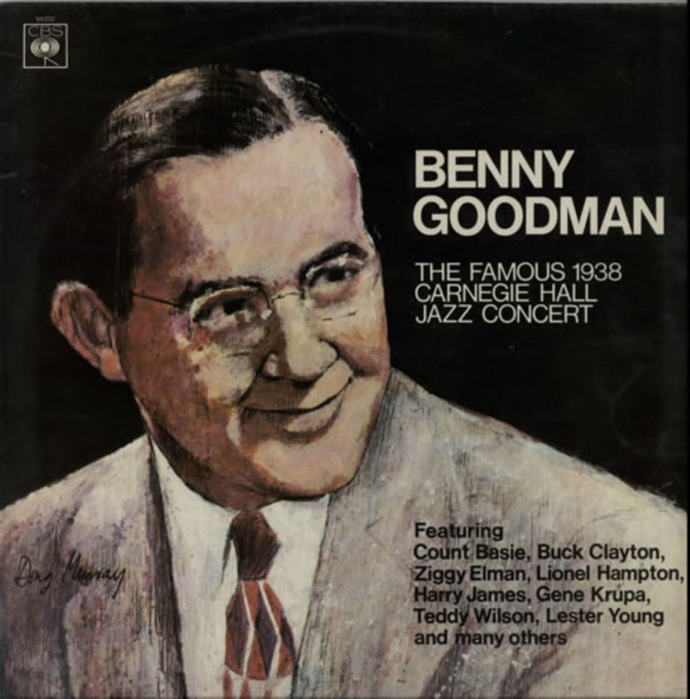 Benny Goodman 1938 Carnegie Hall Jazz Concert - Art Sleeve - 2nd UK 2-LP vinyl record set (Double LP Album) 66202