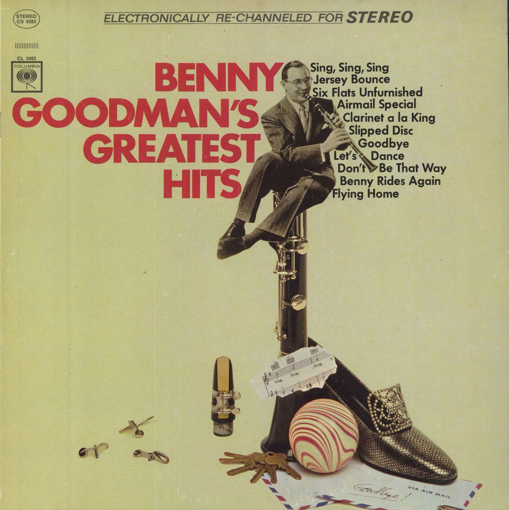 Benny Goodman Benny Goodman's Greatest Hits US vinyl LP album (LP record) CS9283