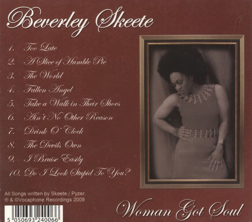 Beverley Skeete Woman Got Soul - Autographed UK CD album (CDLP) 5050693240066