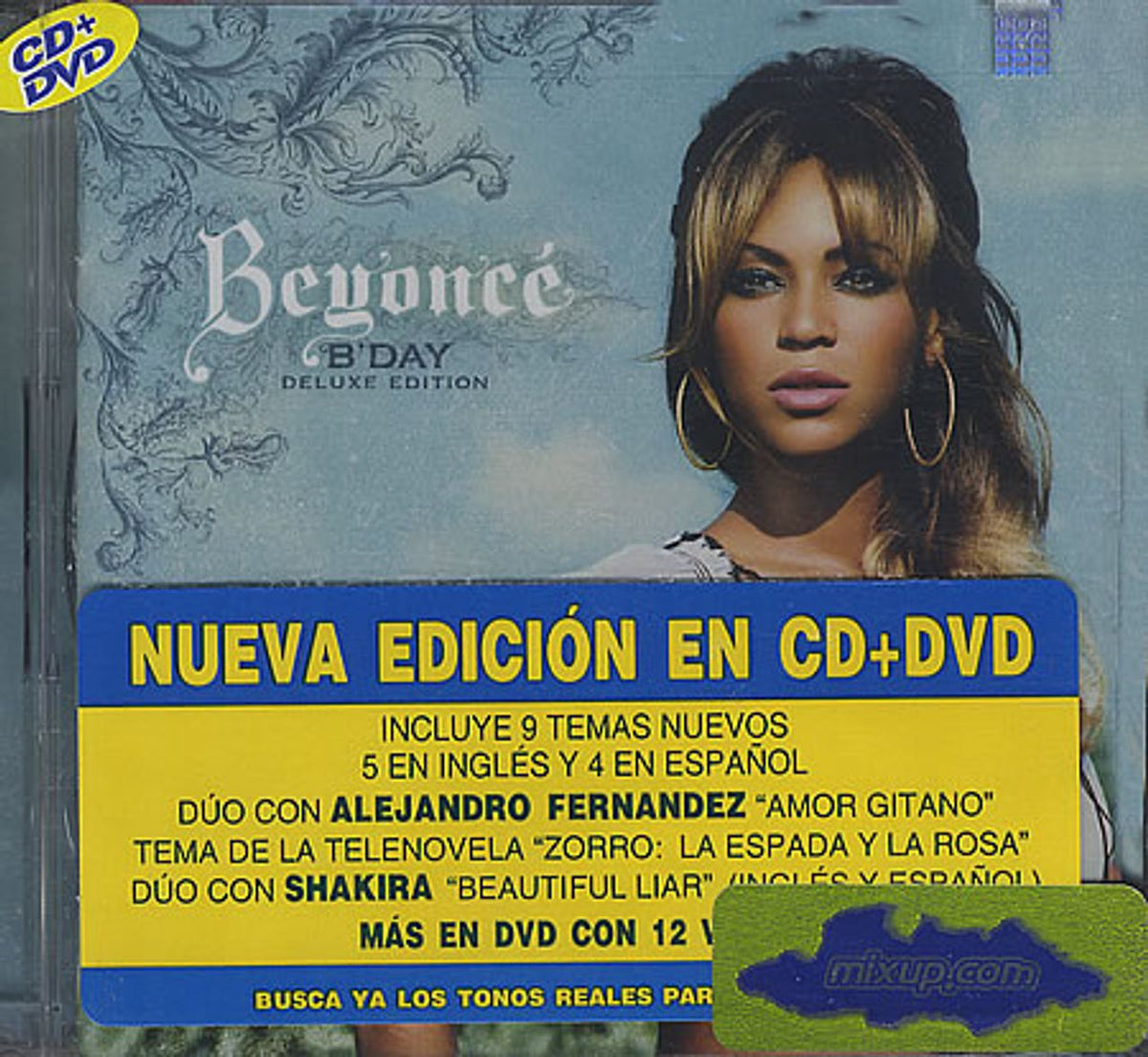 Mexican　Deluxe　Edition　set　B'Day　CD/DVD　2-disc　Beyoncé　—