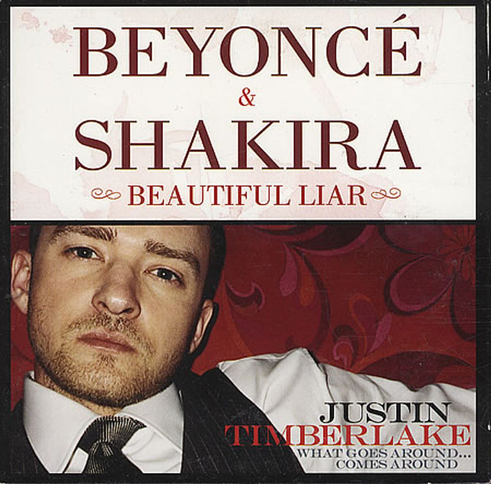 Beyoncé Beautiful Liar Mexican Promo CD single (CD5 / 5") CDX3096