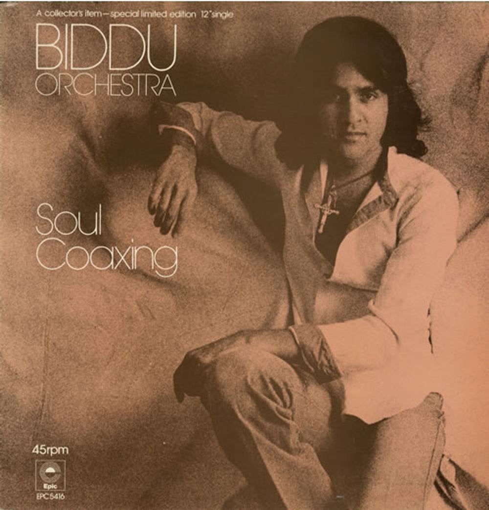 Biddu Soul Coaxing UK 12" vinyl single (12 inch record / Maxi-single) EPC5416