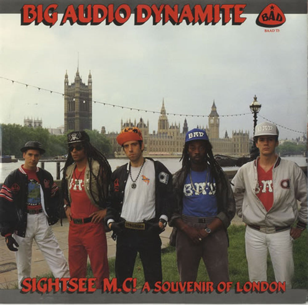 Big Audio Dynamite Sightsee M.C UK 12" vinyl single (12 inch record / Maxi-single) BAADT3