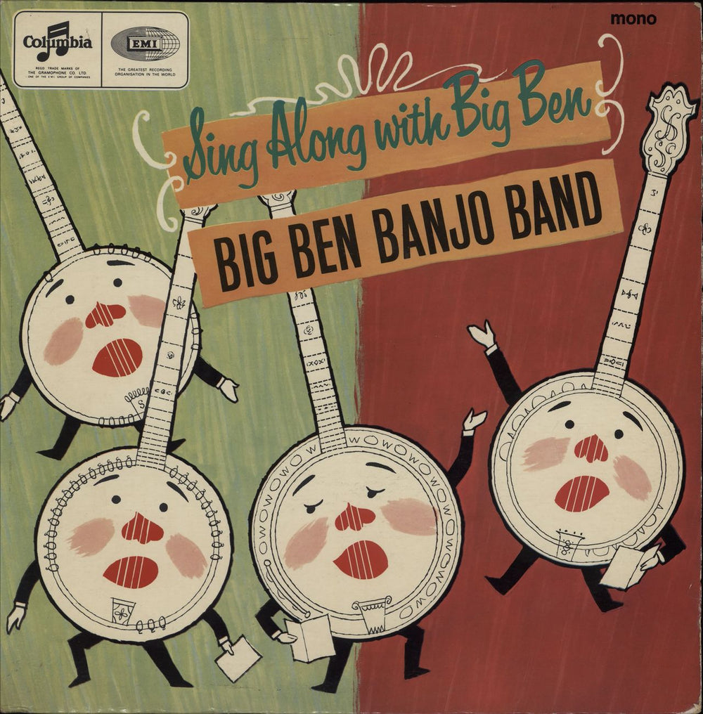 Big Ben Banjo Band Sing Along With Big Ben UK vinyl LP album (LP record) 33SX1757