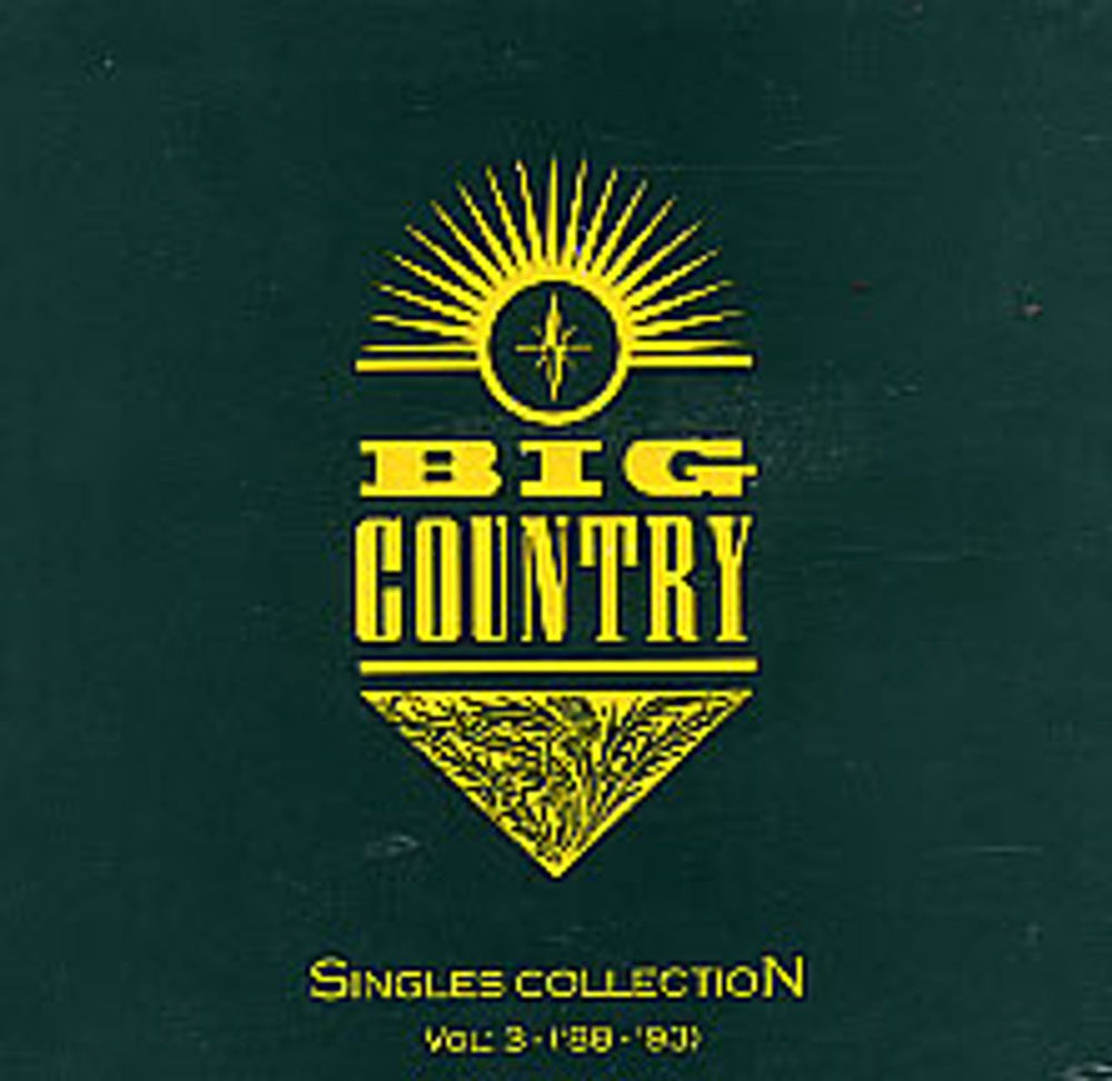 Big Country Singles Collection Vol:3 ('88-'93) UK CD Single Box Set TRKSP003