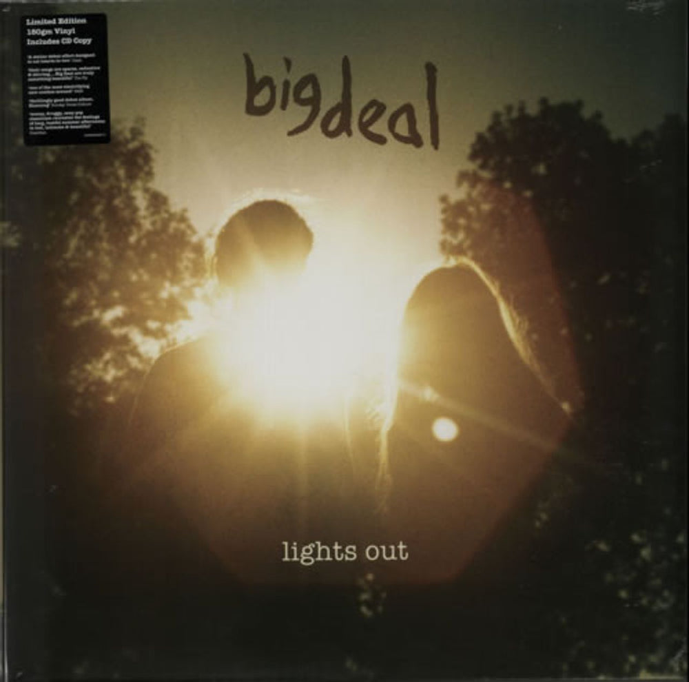 Big Deal Lights Out - 180gm + CD UK vinyl LP album (LP record) 5099908234711