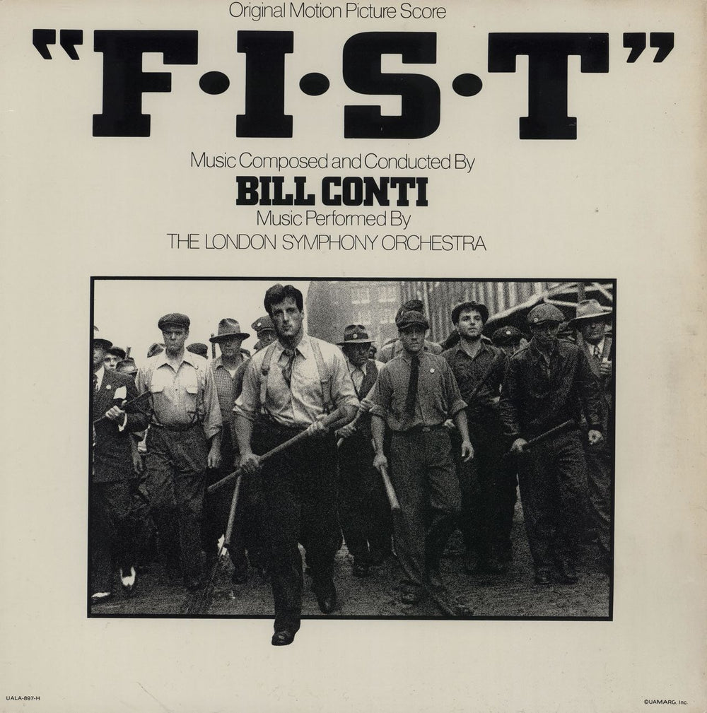 Bill Conti F.I.S.T. US vinyl LP album (LP record) UALA897H