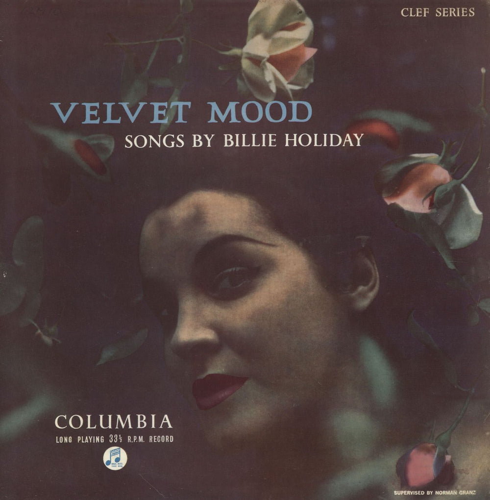 Billie Holiday Velvet Mood - 1st UK vinyl LP album (LP record) 33CX10064