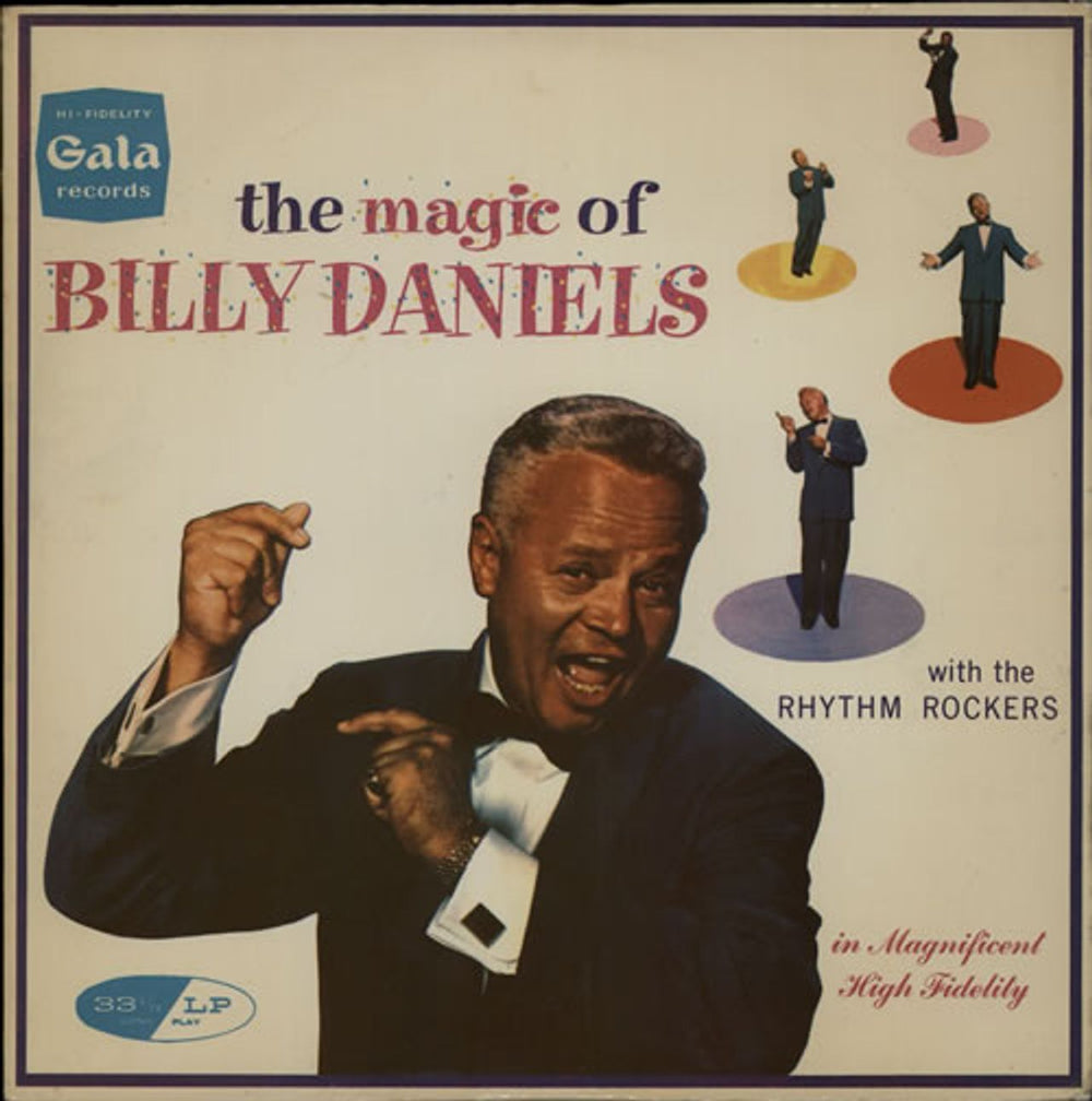 Billy Daniels The Magic Of Billy Daniels UK vinyl LP album (LP record) GLP303