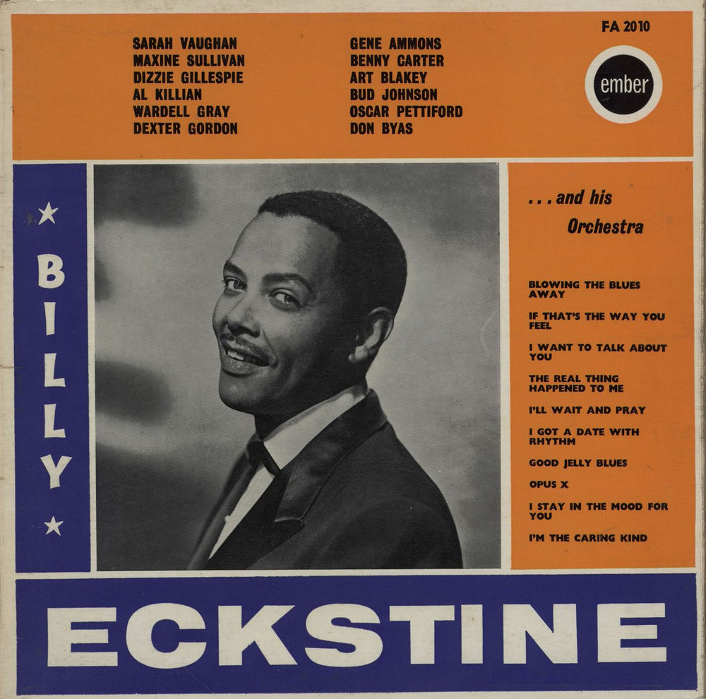 Billy Eckstine Mr. Billy Eckstine - wos UK vinyl LP album (LP record) FA2010