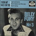 Billy Fury Billy Fury No. 3 UK 7" vinyl single (7 inch record / 45) DFE6602