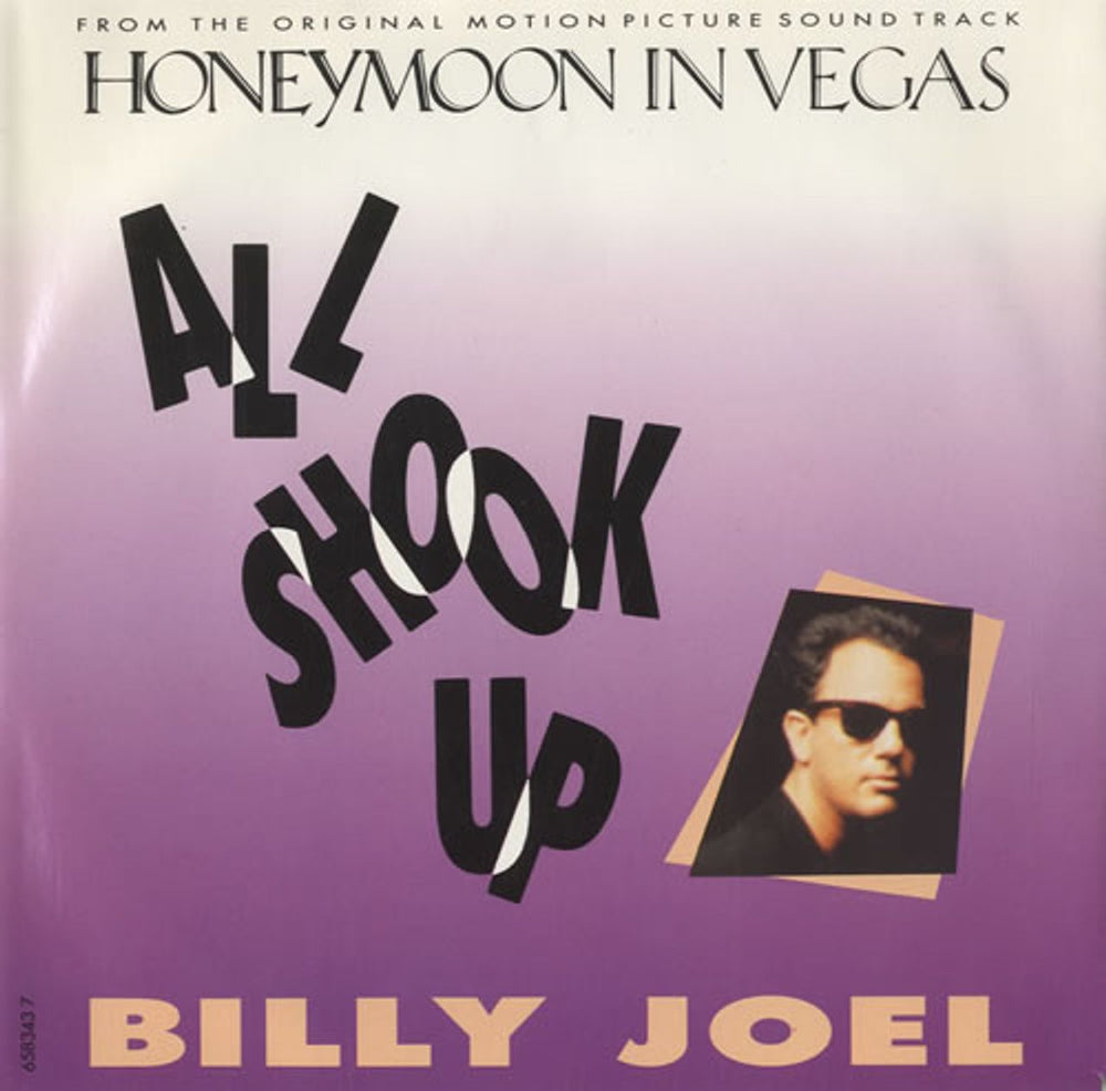 Billy Joel All Shook Up UK 7" vinyl single (7 inch record / 45) 6583437