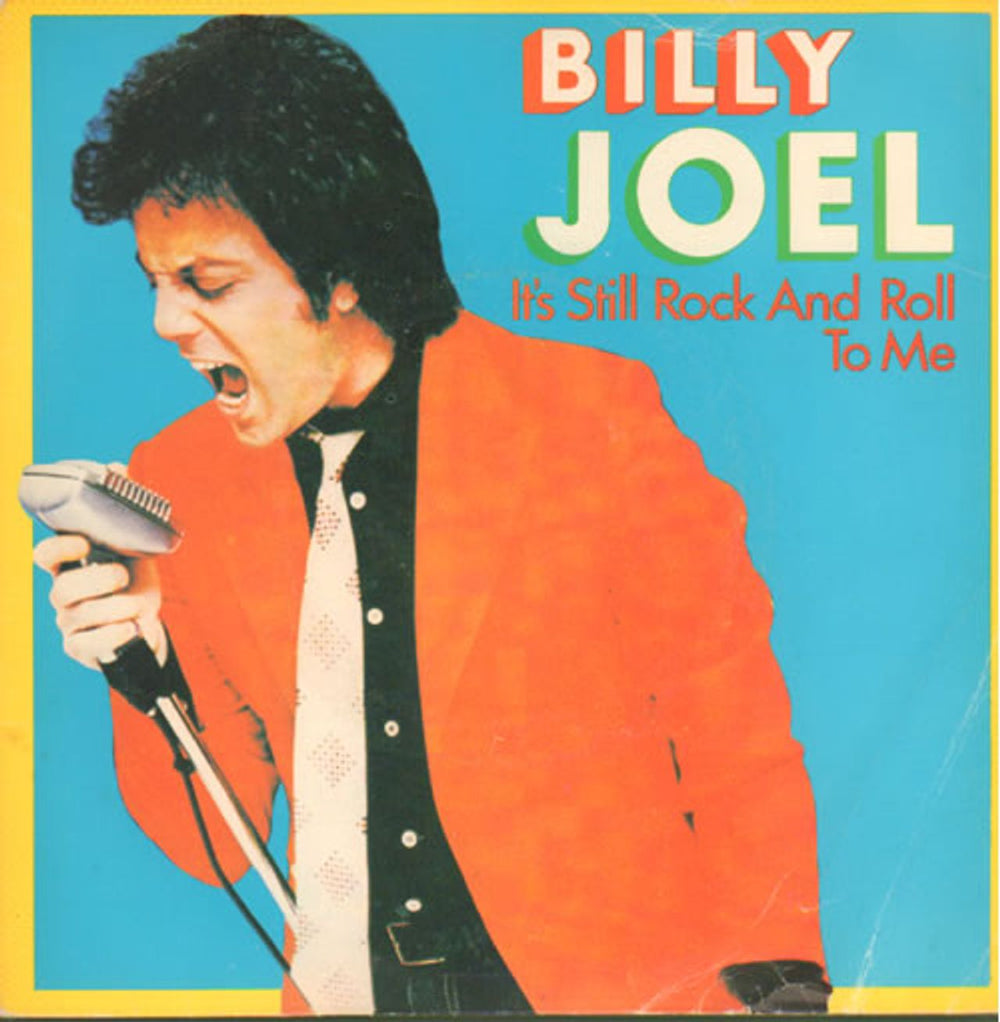 Billy Joel It's Still Rock And Roll To Me + P/S UK 7" vinyl single (7 inch record / 45) CBS8753